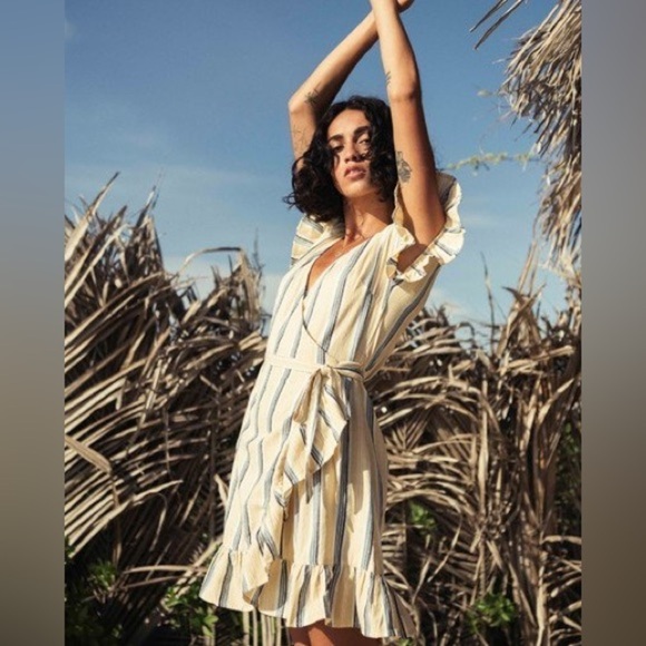 Billabong Wrap and Roll Mini Dress - Picture 2 of 10